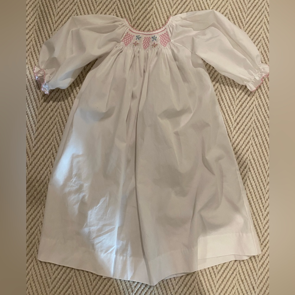 Three Sisters dress with embroidery